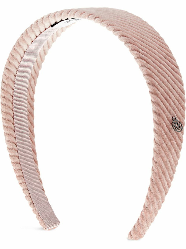 Photo: MAISON MICHEL - Corduroy Headband