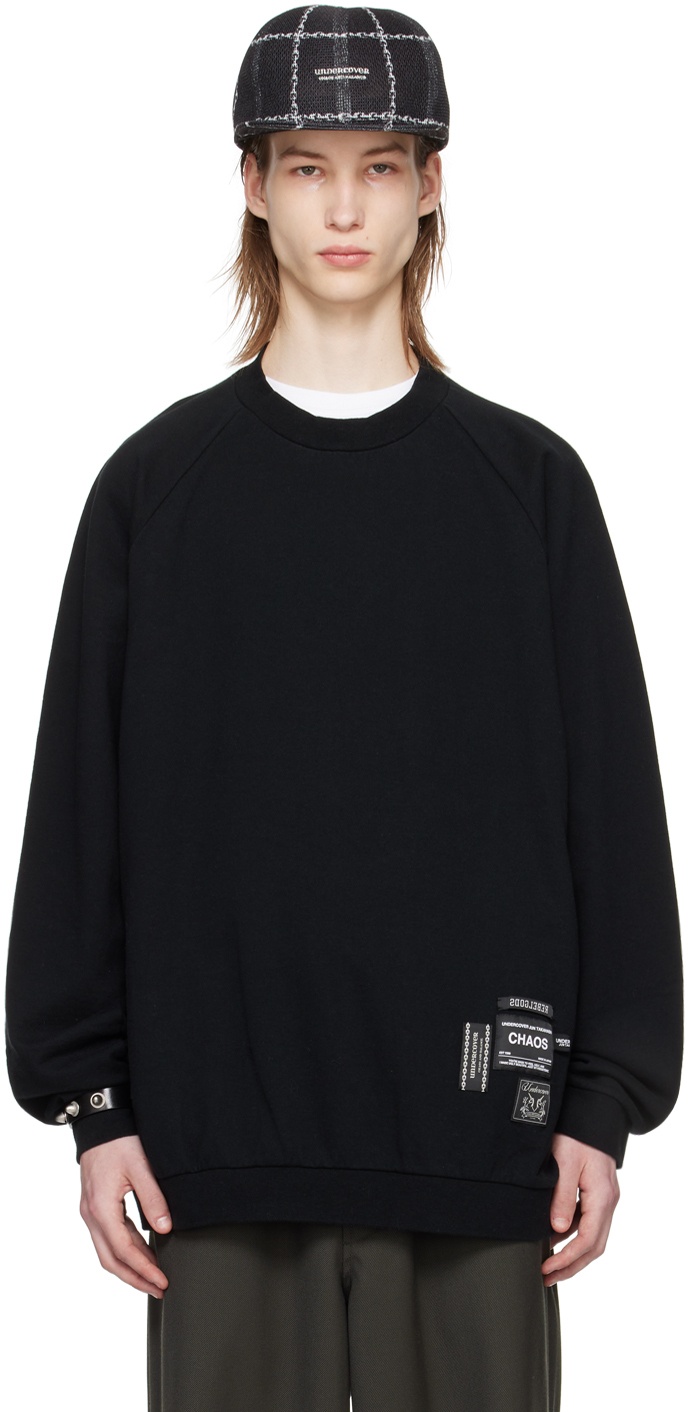 Photo: UNDERCOVER Black Patches Sweatshirt