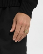 Casablanca SPORTS MEDALLION RING orange Mens Jewellery