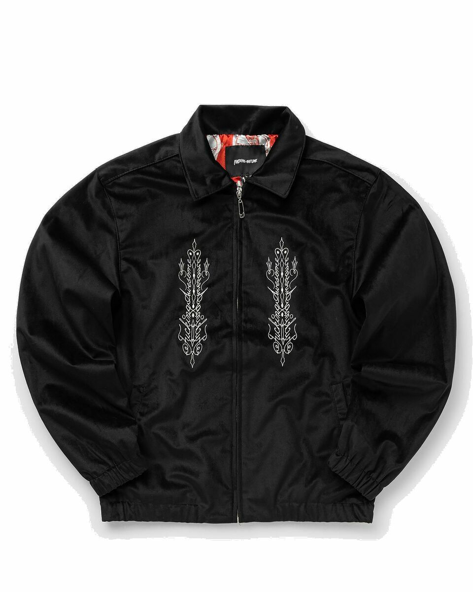 Photo: Fucking Awesome Bullshirt Work Jacket Black - Mens - Bomber Jackets/Windbreaker