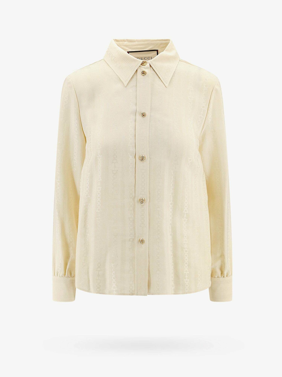 beaded plus size formal dresses L'AGENCE Cosette Shirt In Macadamia/Light Brown Stripe