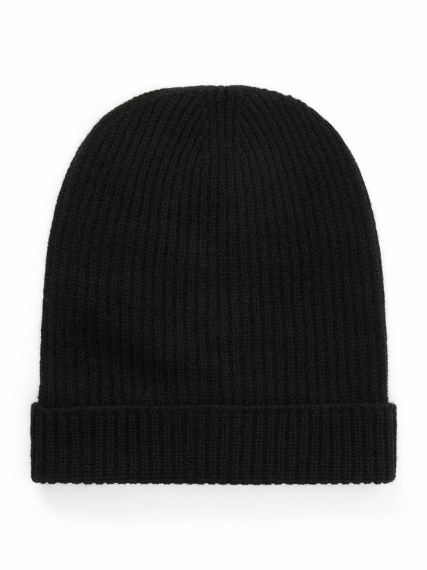 Photo: The Elder Statesman - Statesman Ribbed Cashmere Beanie
