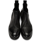 Marsell Black Zucca Zeppa Beatles Chelsea Boots