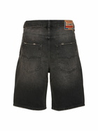 DIESEL Regular Cotton Denim Shorts