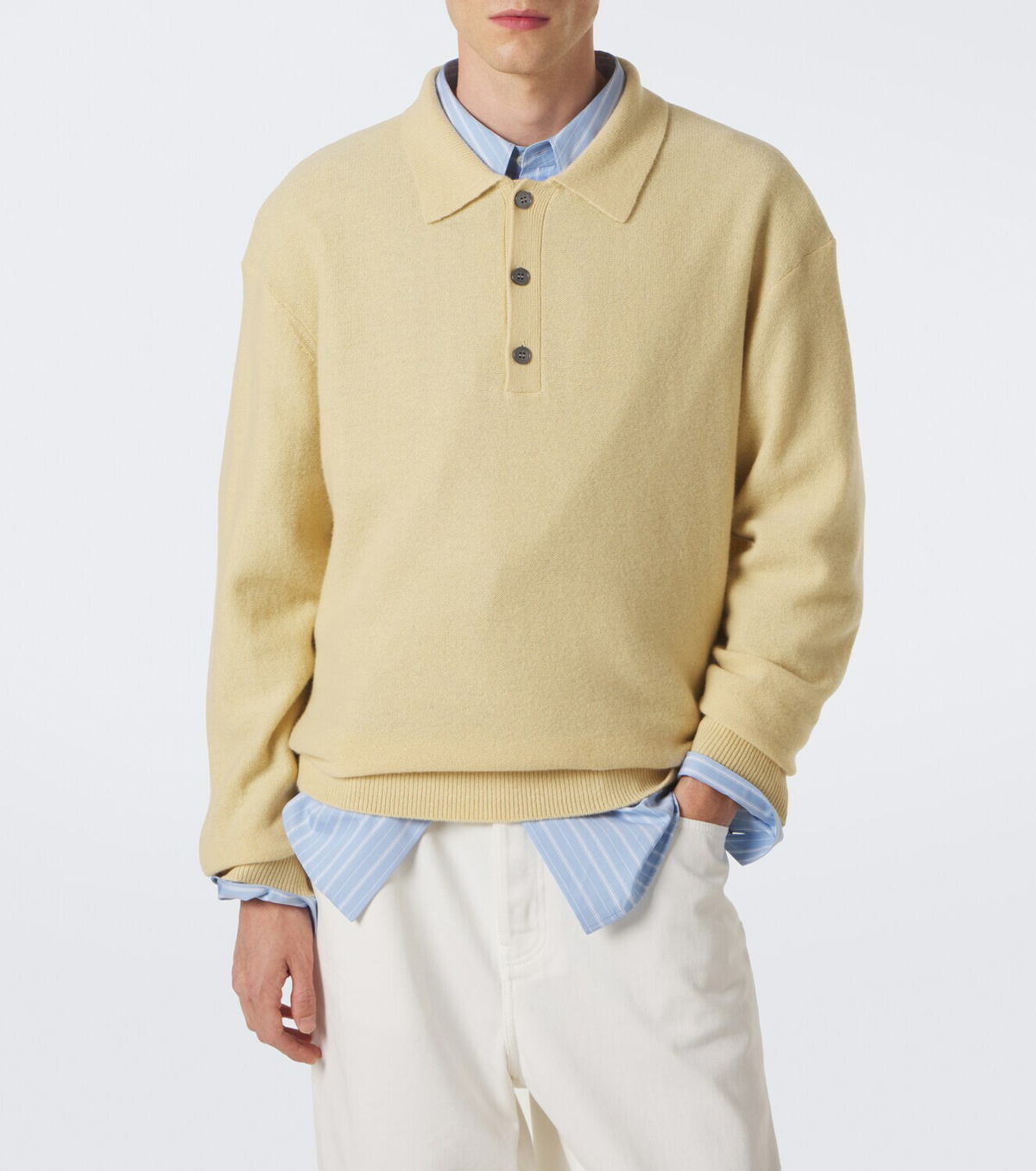 Frame Wool polo sweater