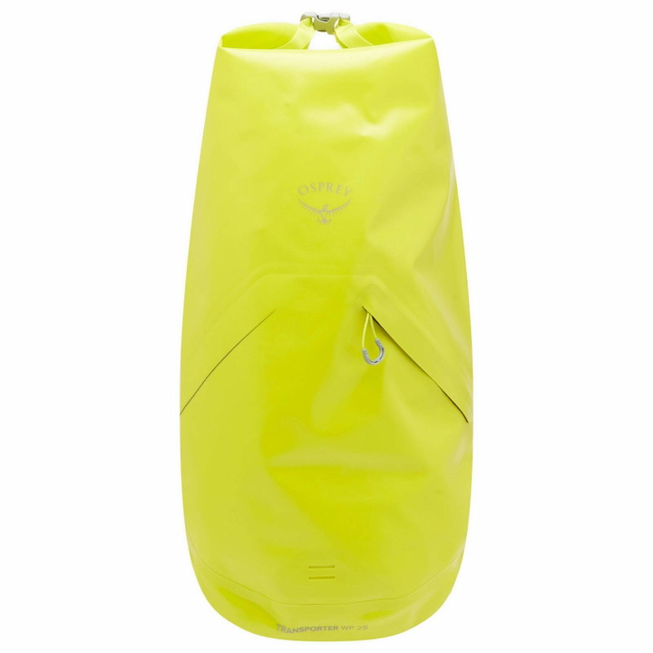 Photo: Osprey Transporter Roll Top WP 25 Backpack in Lemongrass Yellow 