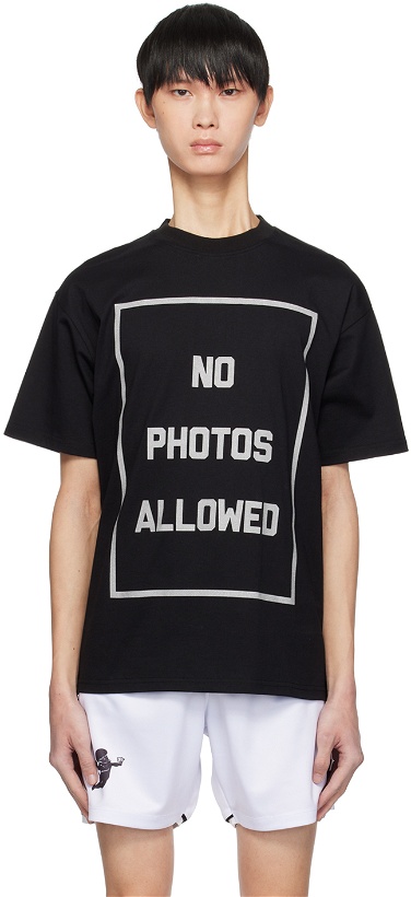 Photo: PLACES+FACES Black 'No Photos Allowed' T-Shirt