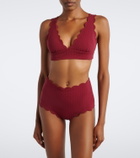 Marysia Santa Monica scalloped bikini bottoms