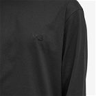 Y-3 Men's Long Sleeve T-shirt in Black