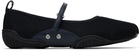 Nicole Saldaña Black Sophie Ballerina Flats