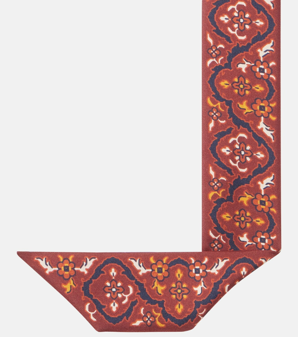 Loro Piana Printed silk scarf