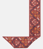 Loro Piana Printed silk scarf