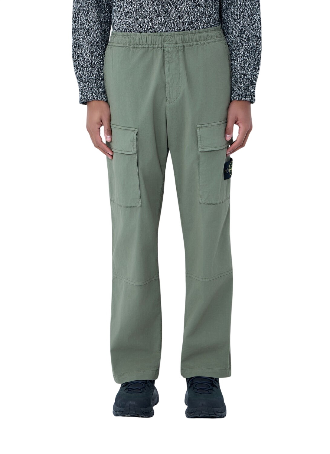 Stone Island Men's Heritage Camo Cargo Pant in Brick Red Stone Island