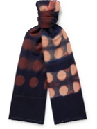 11.11/eleven eleven - Tie-Dyed Wool Scarf