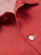 Randy's Garments - Selvedge Denim Overshirt - Red