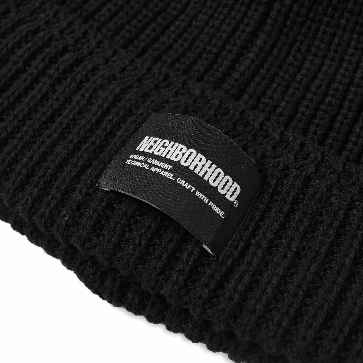 Neighborhood Men's JP Beanie in Black 