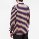 Beams Plus Men's Multi Stripe Pocket T-Shirt in Navy