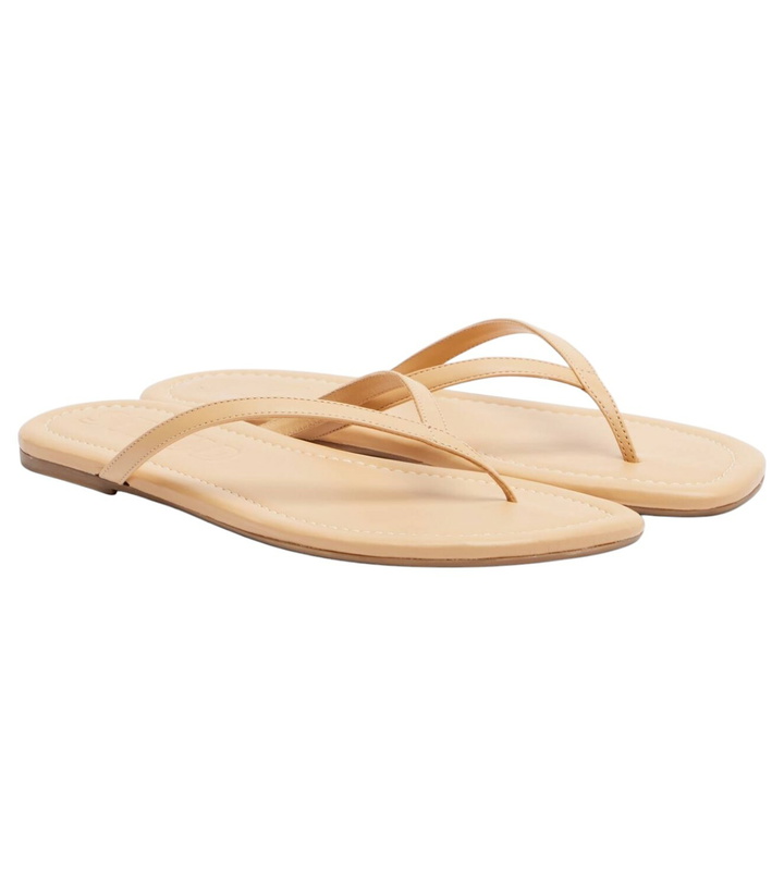 Photo: Staud Freja leather thong sandals