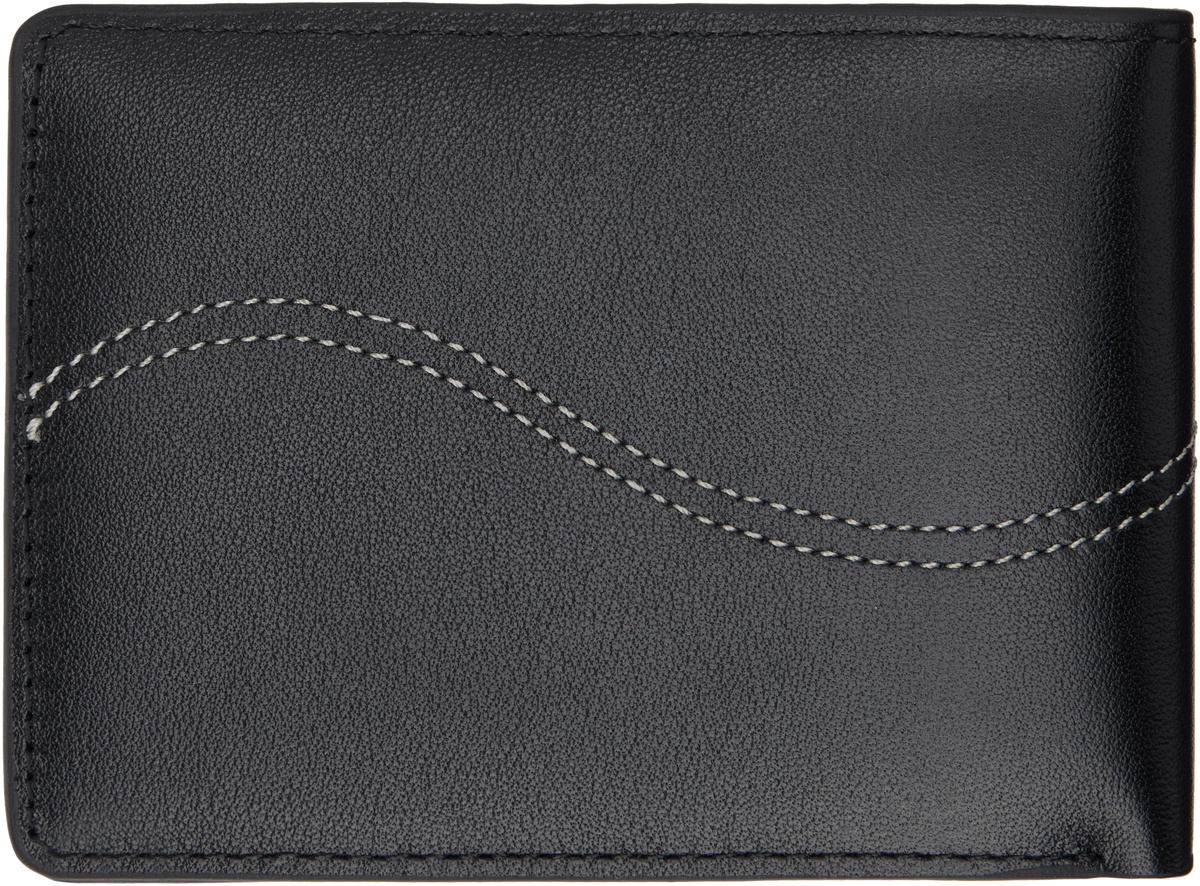 Dime Black Cursive Bifold Wallet