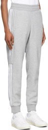adidas Originals Grey Comfort 3-Stripes Lounge Pants