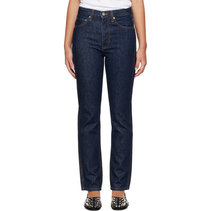 Photo: KHAITE Indigo Finley Jeans
