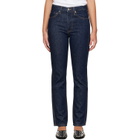 KHAITE Indigo Finley Jeans