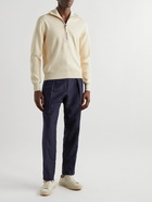 TOM FORD - Merino Wool Half-Zip Sweater - Neutrals