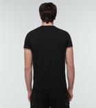 Moncler - Cotton-blend jersey T-shirt