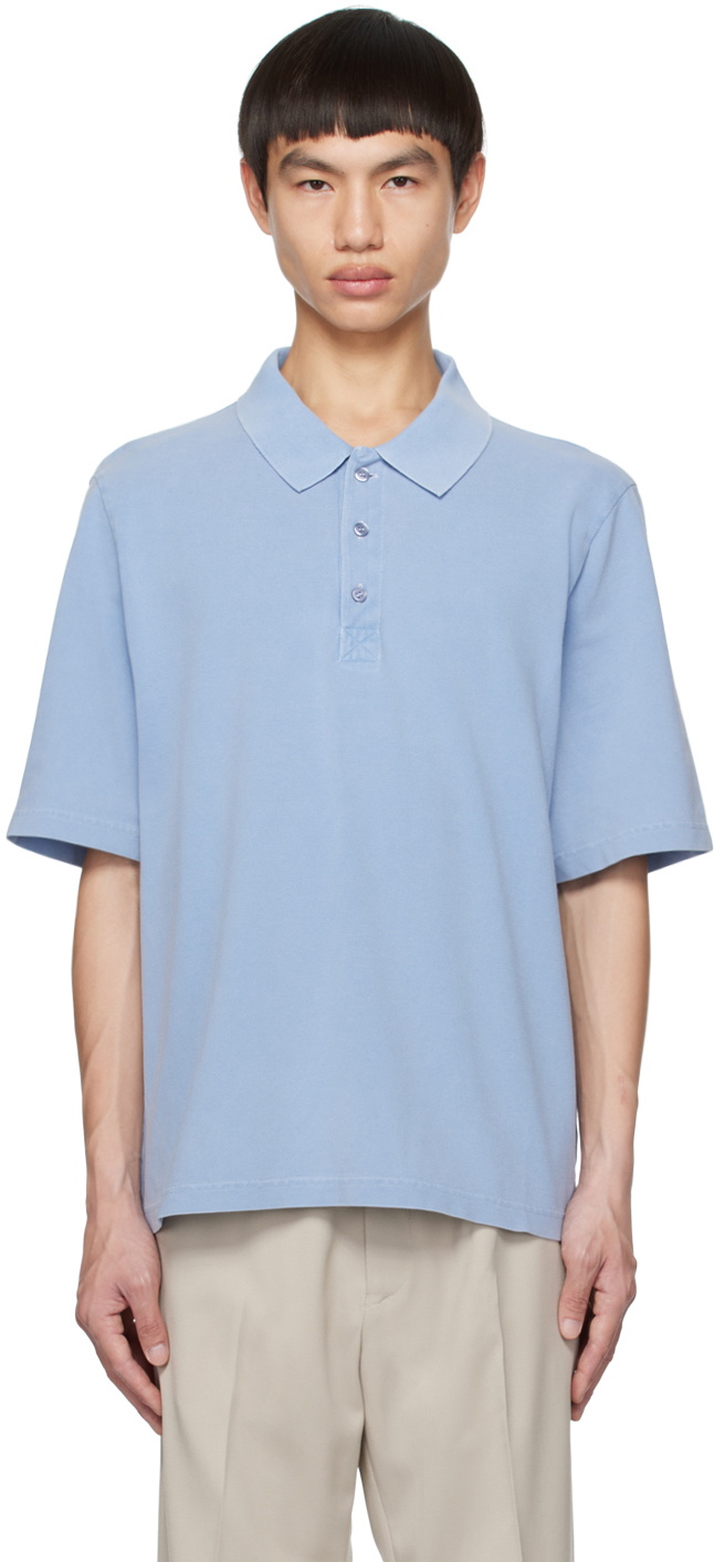 Filippa K Blue Boxy Polo Filippa K