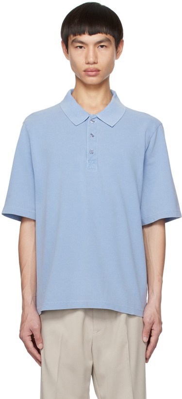 Photo: Filippa K Blue Boxy Polo