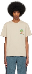 JW Anderson Beige Apple Tree T-Shirt
