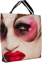 Charles Jeffrey Loverboy SSENSE Exclusive Multicolor Face Tote