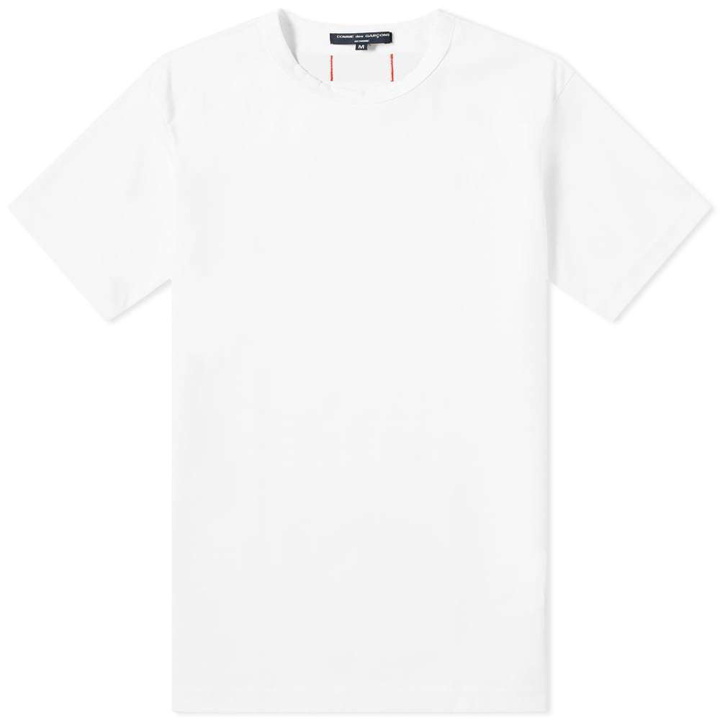 Photo: Comme des Garcons Homme Military Panel Tee White