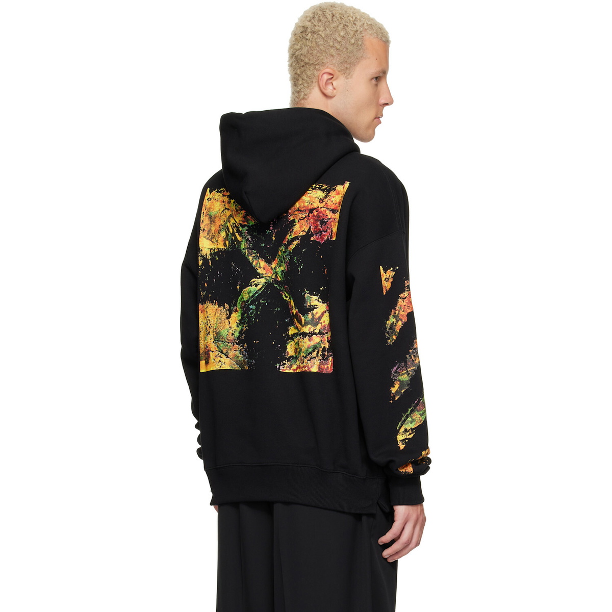 Off-White Black Spices Arrow Skate Hoodie