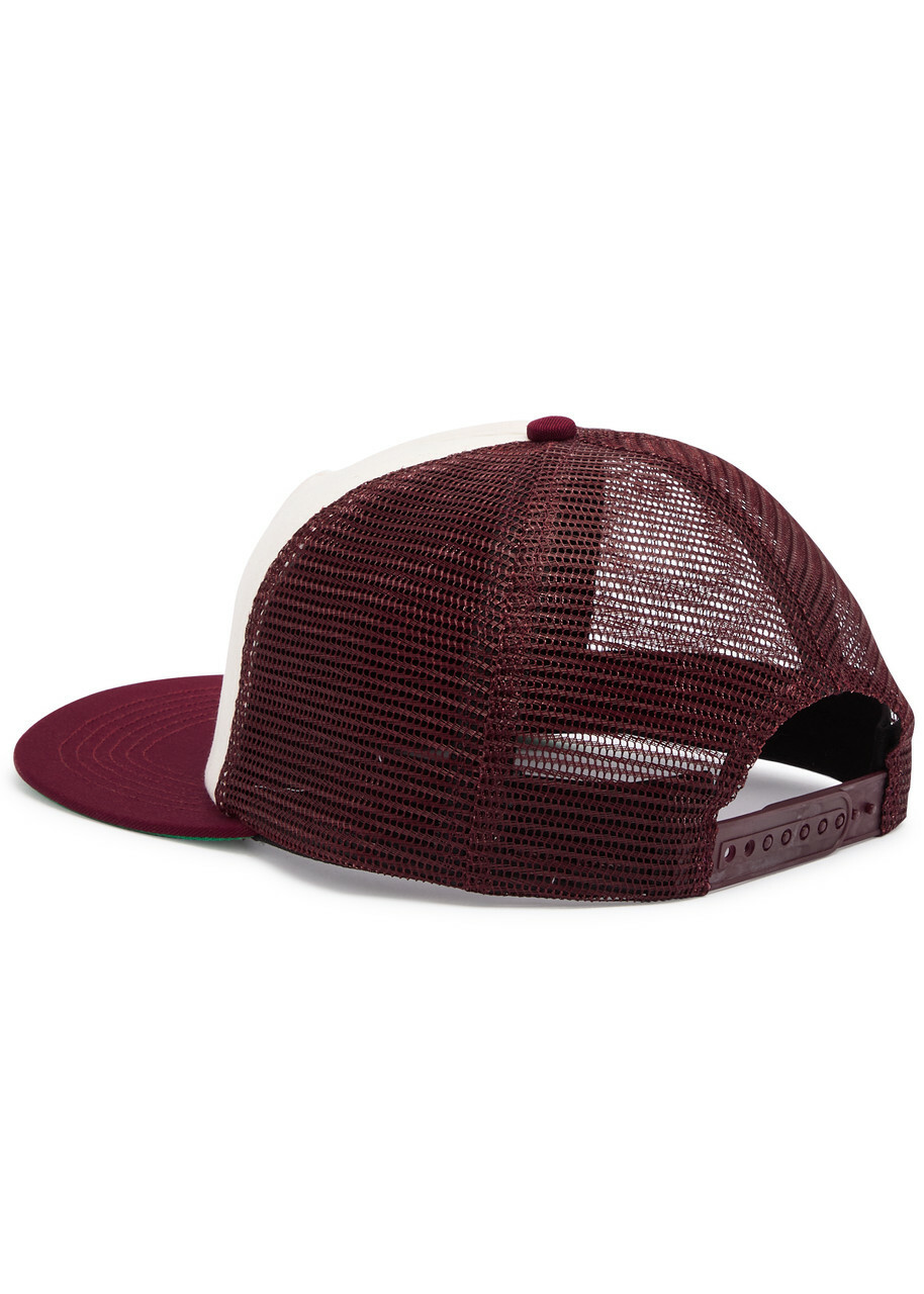 Rhude Special Blend Canvas Trucker cap - Maroon - One Size Rhude