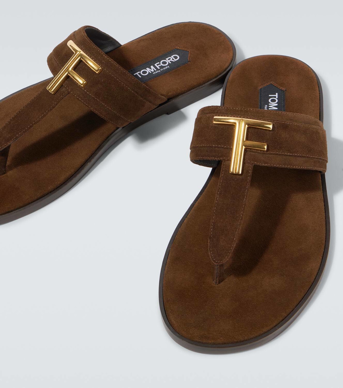 Tom Ford Brighton TF suede thong sandals