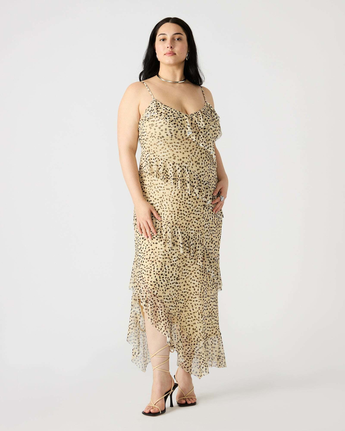 Steve Madden Aida Dress Leopard Dresses in Tan