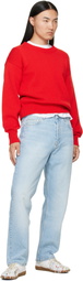 Studio Nicholson Blue Riso Straight Leg Jeans