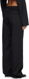Rier Black Suit Utility Trousers