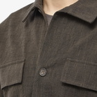 Satta Men's Box Jacket in Speckled Brown