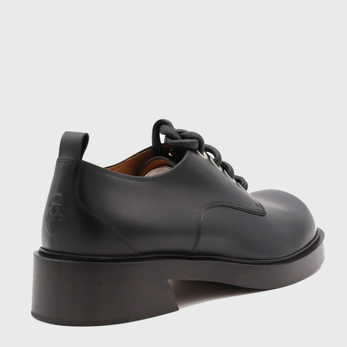 Alexander McQueen Black Lace up Shoe Leather lace ups Alexander McQueen Black size 43 EU in  main image 2