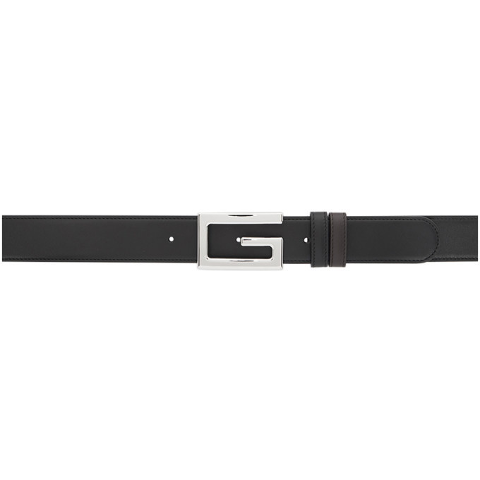 Photo: Gucci Reversible Black Square G Belt