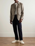 Caruso - Cashmere Overshirt - Neutrals