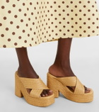 Souliers Martinez Garda raffia sandals