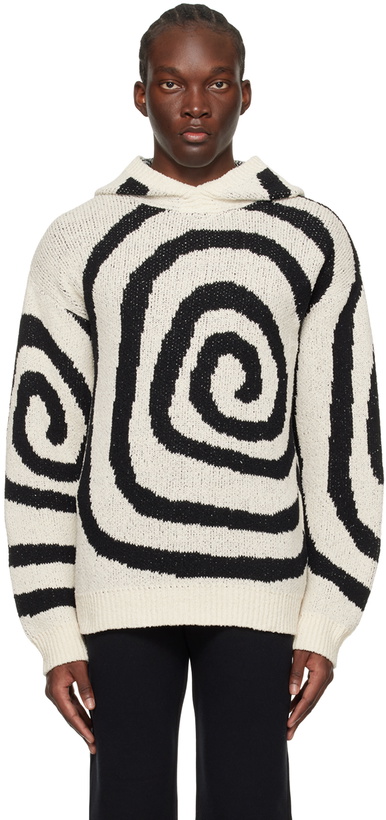 Photo: FORMA Off-White Spiral Hoodie