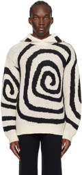 FORMA Off-White Spiral Hoodie