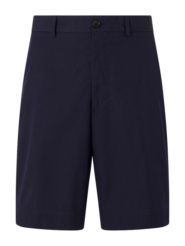 Photo: Slowear - Cotton-Ripstop Shorts - Blue