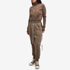 Rick Owens DRKSHDW Women's Prisoner Sweatpants in Dust