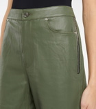 Rta - Manuela high-rise leather pants