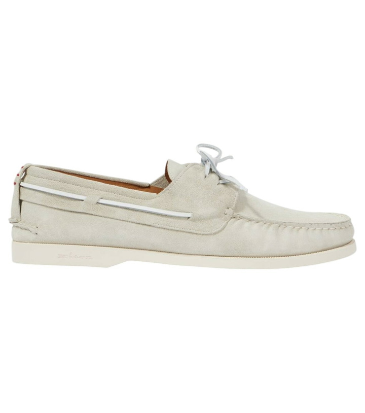 Photo: Kiton Leather boat shoes